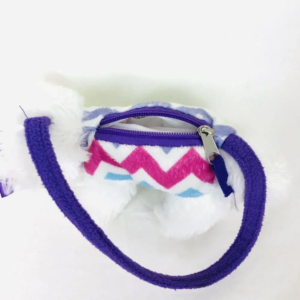 Girl’s 9 Inch Plush Handbag Cute And Cuddly Purse Kitty Cat‎ Stuffed Toy
